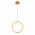 Lámpara Colgante LED Aro Gold | 3 Tonos de Luz Ajustables