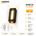 Aplique LED 4W Luz Cálida 3000K