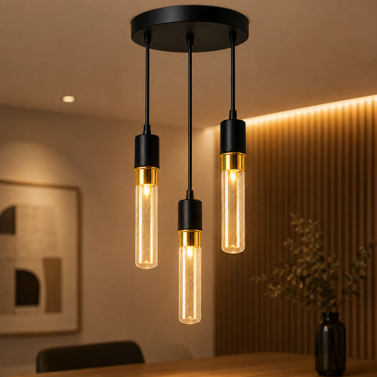 Foco LED Tubular 3W E27 Tricolor | 3000K / 4000K / 6500K | 20 cm