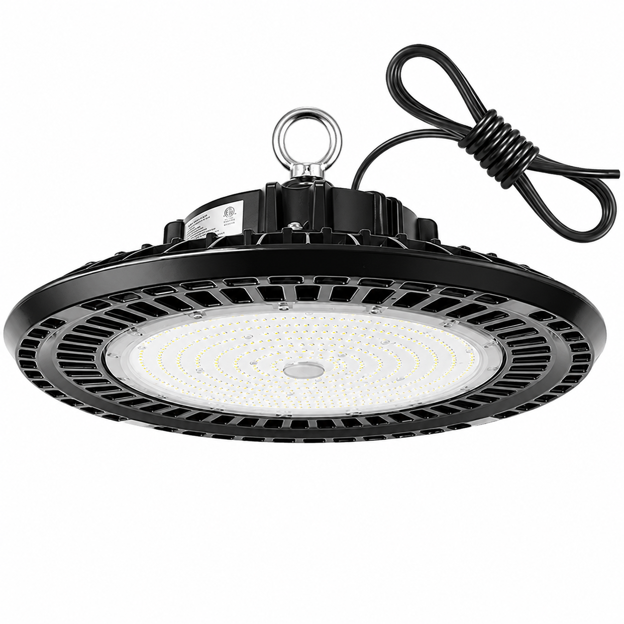 Luminaria LED UFO High Bay 300W – 6500K | Alta Potencia para Uso Industrial