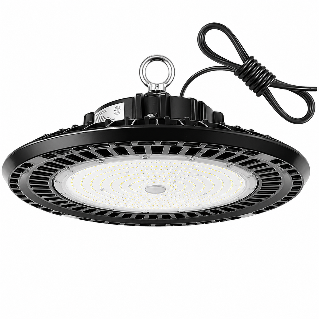 Luminaria LED UFO High Bay 100W – 6500K | Iluminación Industrial de Alto Rendimiento