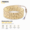 Manguera LED 120 LED 220V – Luz Cálida | Venta por Metro