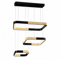 Colgante LED Moderno 3 Aros Rectangulares – 3 Tonos de Luz