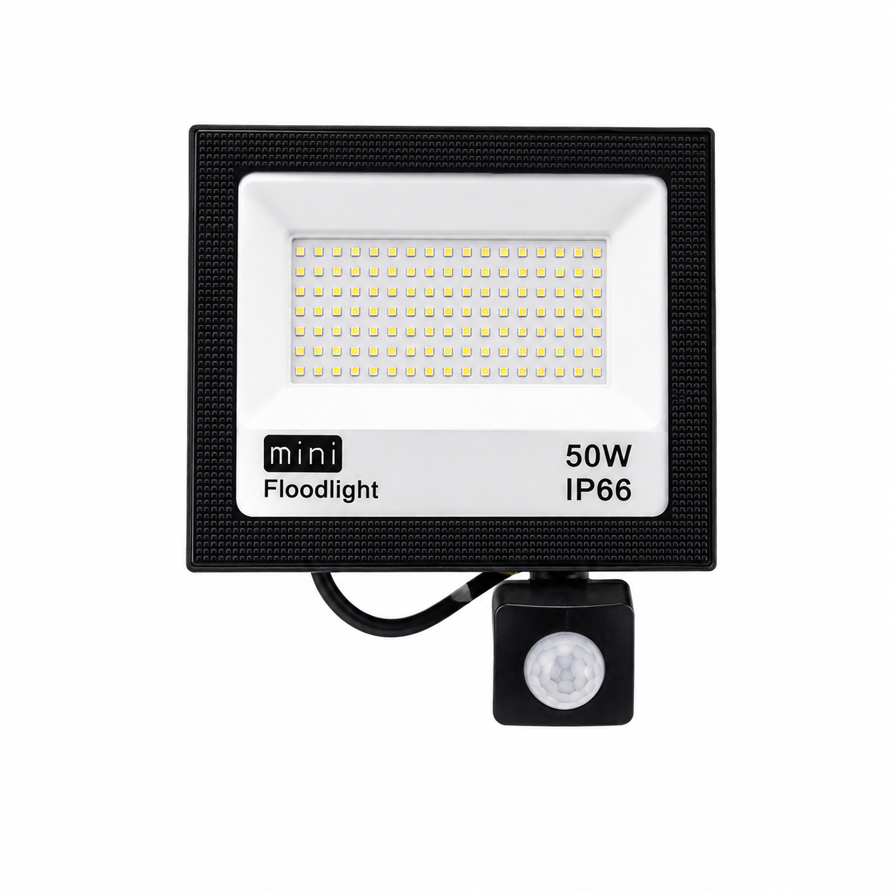 Reflector LED 50W con Sensor de Movimiento IP66 | Luz Blanca | Exterior
