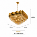 Colgante de Cristal Premium 50 cm