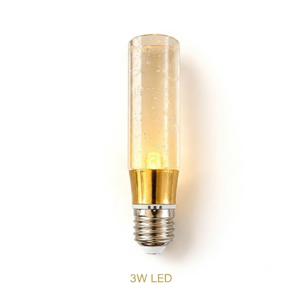 Foco LED Tubular 3W E27 Tricolor | 3000K / 4000K / 6500K | 20 cm